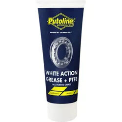 Putoline 100 gr Tube White Action Fett + PTFE, weiss