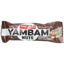 Body Attack Yambam Nüsse Brownie Weiße Schokolade
