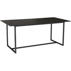 Mid.you Esstisch , Schwarz , Keramik , rechteckig , eckig , 90x76x180 cm , Esszimmer, Esstische, Esstische Keramik