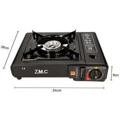 ZMC Gaskocher Campingkocher inkl. Transportkoffer