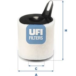 UFI Luftfilter für BMW 1 3