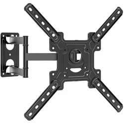muchen TV-Wandhalterung TV Wandhalterung Schwenkbar Neigbar für 55" 50" 43" 40" 32" Fernseher, (bis 55 Zoll, max. 30 kg, Für SAMSUNG HISENSE PHILIPS LG TCL Fernseher) schwarz
