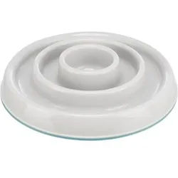 Slow Feeding bowl plastic/TPR 0.45 l/ø 23 cm grey