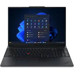 LENOVO ThinkPad E16 G3, Black (21ST004DGE) AMD Ryzen 5 220, 6x 3.20-4.90GHz, 32GB DDR5-RAM (1x 32GB, 1x frei, max. 64GB), 512GB M.2 NVMe-SSD, AMD Radeon 740M (iGPU), Windows 11 Pro