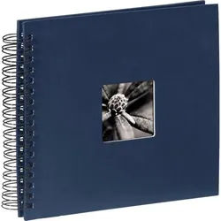 Hama Fine Art Spiral blau 28x24 50 schwarze Seiten 90147