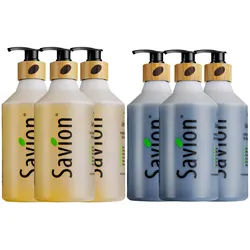 Savion 3er Set Let it Rain und Cold Snap Shampoo 3000 ml Unisex