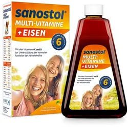 SANOSTOL plus Eisen Saft 230 ml