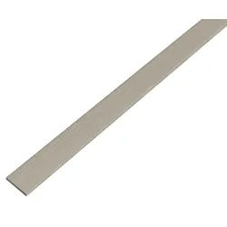 Alberts® Flachstange selbstklebend, Alu, Länge 1m, versch. Breiten-25 mm