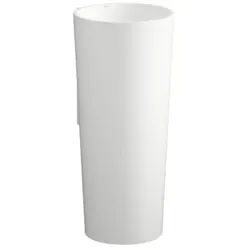 Laufen SCOPIO Bodenstehender Waschtisch H511CO40001111 400x500x900 mm, mit Armaturenbank, mit einem Hahnloch, mittig, ohne Überlauf, weiß