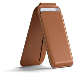Magnetic Wallet Stand - Brown