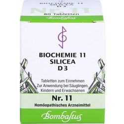 BIOCHEMIE 11 Silicea D 3 Tabletten 80 St