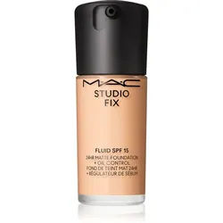 MAC Cosmetics Studio Fix Fluid SPF 15 24HR Matte Foundation + Oil Control mattierendes Foundation SPF 15 Farbton N5 30 ml