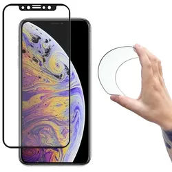 Full Cover Flexi Nano Glass Film Tempered Glass With Frame iPhone 13 Mini Clear