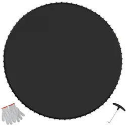 VEVOR Ersatz-Trampolinmatte 457cm Rahmen 96 V-Ringe Federlänge Universell