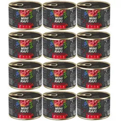 DOLINA NOTECI Mini Rafi mit Rindfleisch 12x185g