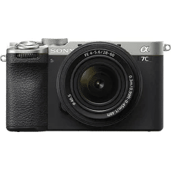 SONY Alpha 7C II Kit (ILCE-7CM2LS) Vollformat Kamera mit Objektiv 28 - 60 mm, 7,5 cm Display Touchscreen, WLAN