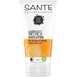 Sante-Naturkosmetik Koerperpflege LotionenHappiness Bodylotion Bio-Orange 150 ml
