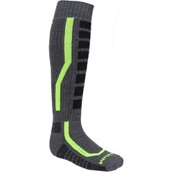 Klim Agressor 2.0 Snowmobil Socken, schwarz-grau-gelb, Größe XL für Männer