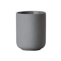 Zahnputzbecher Ume Zone Denmark grau, Designer VE2, 10.3 cm