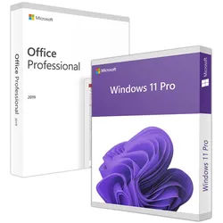 Microsoft Office 2019 Professional Plus & Windows 11 Professional (Bundle)