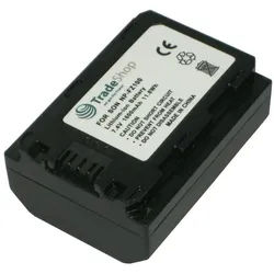 Trade-Shop Akku passend für Sony NP-FZ100 Alpha 7 III 7R IV 8S III 9 Kamera-Akku Li-Ion 1600 mAh (7,4 V)