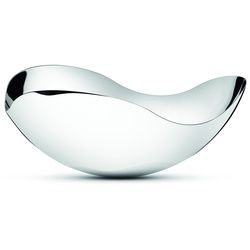 Georg Jensen - Bloom Mirror Schale large, Edelstahl