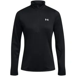 UNDER ARMOUR Tech 1/2-Zip Trainingsshirt Damen 001 - black/white L