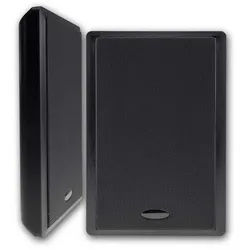 ChiliTec Flatpanel-Lautsprecher 40W schwarz 2-Wege Paar Einbaulautsprecher