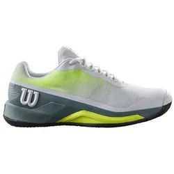 Wilson Rush Pro 4.0 Cly - Sandplatzcourt Tennisschuh Tennisschuh weiß 46 2/3 EU
