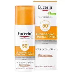 Eucerin Sun Photoaging Control Face CC Creme Mittel LSF 50+