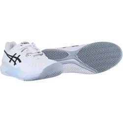 Asics Tennisschuhe Gel Resolution 9 Clay/Sandplatz (Stabilität) 2023 weiss/schwarz Herren