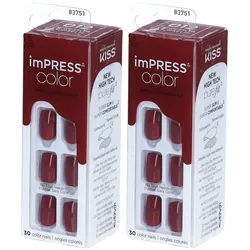 Kiss® imPRESS Color Gel Nail Kit Sandbox 30 Nägel