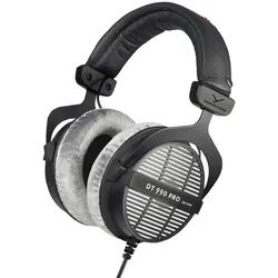 beyerdynamic DT 990 PRO Over-Ear-Kopfhörer (250 Ohm, Offene Bauweise, Studio-Kopfhörer) grau