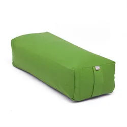 bodhi Salamba (rechteckig) Yoga-Bolster Eco, Dinkelhülsen Olivgrün 1 St