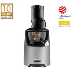 Kuvings Entsafter EVO820 (NS-1256CEC), 240,00 W, Mastizierender Kaltpress-Entsafter mit großer Einfüllöffnung silberfarben