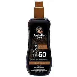 Australian Gold Sonnenschutz & Sonnenpflege Sonnenschutz Spf50 Sprühgel Mit Instant-bronzer in multifarben, Einheitsgrösse