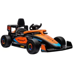 Aiyaplay Kinder Elektroauto, 12V Kinderfahrzeug mit 2,4G-Fernbedienung, MP3 Usb, Orange , Kunststoff , 67x50x115 cm , unisex , Spielzeug, Kinderfahrzeuge