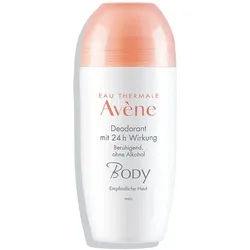 Avène Body Deodorant Roll-On mit 24h Wirkung