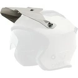 Oneal Volt Solid Helmschirm, grau für Männer