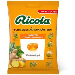 Ricola Ingwer Orangenminze Bonbons