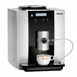 Bartscher Kaffeevollautomat Easy Black 250, Zuverlässiger, leistungsstarker Vollautomat im kompakten, ansprechenden Design, 1 Stück