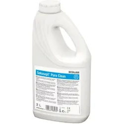 ECOLAB Sekusept® Pure Clean alkalischer Reiniger, Milder Reiniger zur manuellen Vorreinigung von medizinischen Instrumenten, 2 l - Flasche