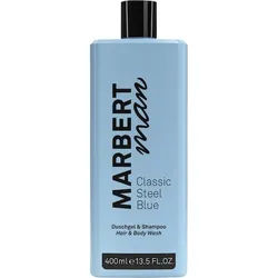 Marbert Herrenduefte Man-Classic-Steel-BlueShower Gel 400 ml