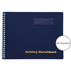 Helbling BMB30 Marschbuch blau 30 Taschen