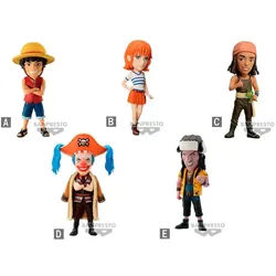 Banpresto - One Piece: Netflix Series - World Collectable Figure Vol.1 - 7cm, Figur: Buggy