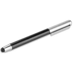 4smarts Eingabestift 4Smarts 4smarts Eingabestift 2in1 schwarz, Stylu Touchpen Schwarz, S schwarz|silberfarben