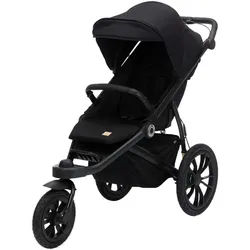 Jimmylee Jogger , Schwarz , Textil , EN 1888, SGS-geprüft , 5-Punkte-Gurt, Doppelbremse, abnehmbarer Schutzbügel , Baby on Tour, Kinderwagen, Sportkinderwagen & Babyjogger