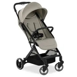 Hauck Buggy , Olivgrün , Metall , 81x51.5x105 cm , EN 1888 , Feststellbremse, Fußstütze abklappbar, Federung, 5-Punkte-Gurt, Griff in Lederoptik, abnehmbarer Schutzbügel, Einhand-Faltmechanismus, mit Tragegriff, Transportsicherung , Baby On Tour, Kinderwagen, Buggys