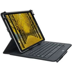 Logitech 920-008337 Tastatur für Mobilgeräte QWERTZ Deutsch Bluetooth Schwarz