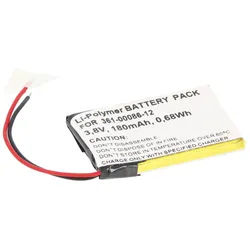 Akku passend für Garmin Venu, Fenix 6s Pro, Li-Polymer, 3,8V, 180mAh, 0,68Wh, ohne Werkzeug